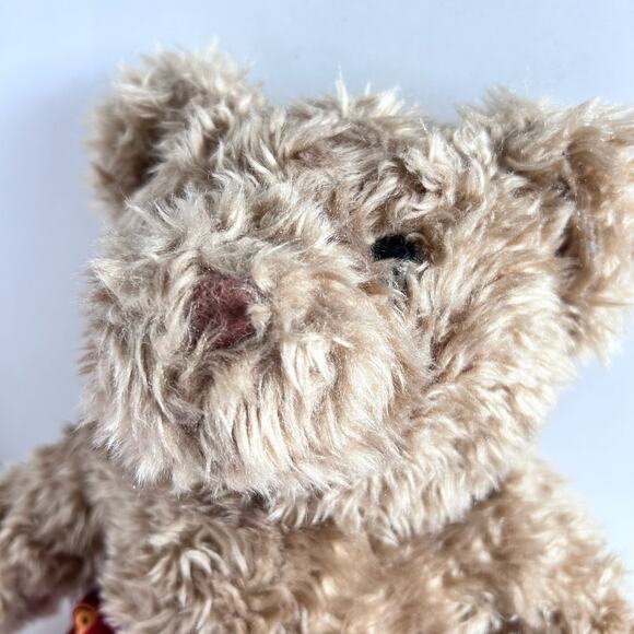 Build A Bear Brown Teddy 15" Plush w/ Red Joe Boxer Smiley Shorts - Picture 7 of 8